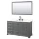Option Dark Gray / Giotto Quartz Top / Matte Black