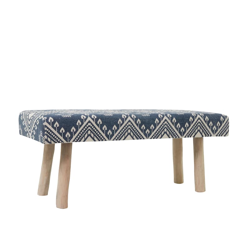 Bohemian Wood Bench