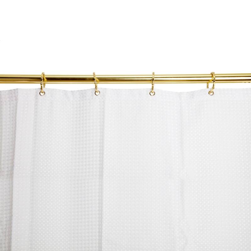 Utopia Alley Shower Eternity Curtain Rings, Rustproof Zinc Shower Rings, set of 12