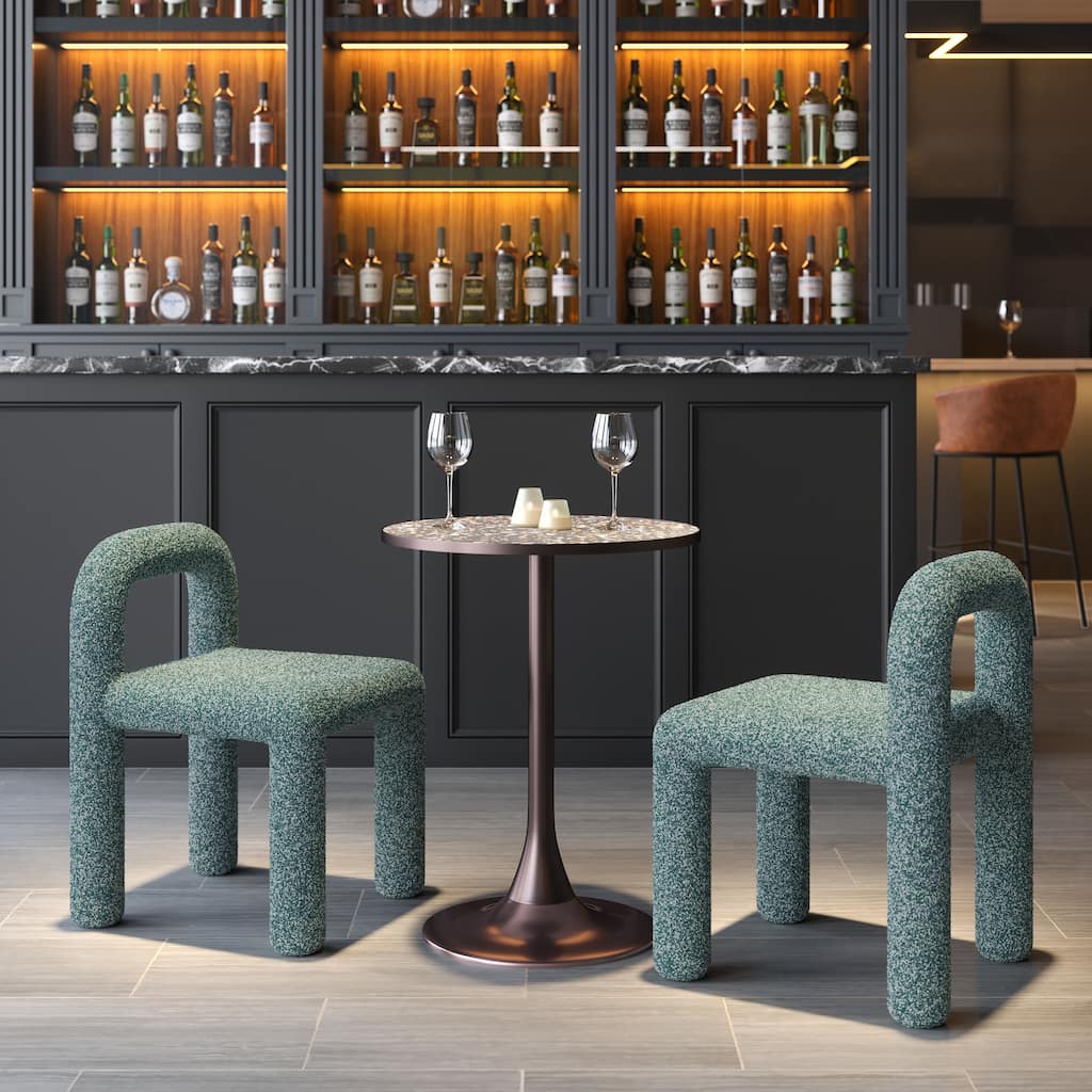 Arum Dining Chair Snowy Green