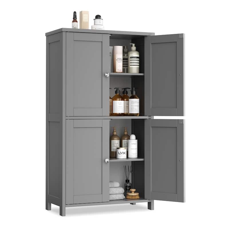 Multi-Room Storage Cabinet with Waterproof Board – Organizer for Bathroom, Kitchen & Living Room