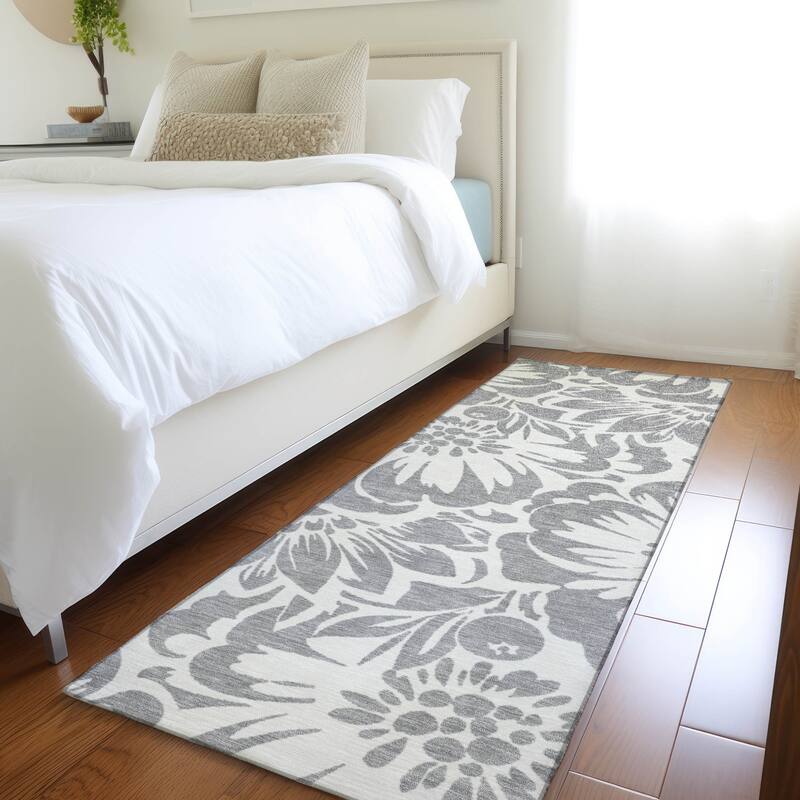 Cari Botanic Elegance Weather Resistant Timeless Fusion Outdoor Rug