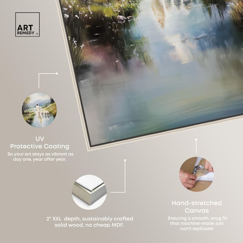 Caretaker's Calm Crossing II Canvas by Art Remedy