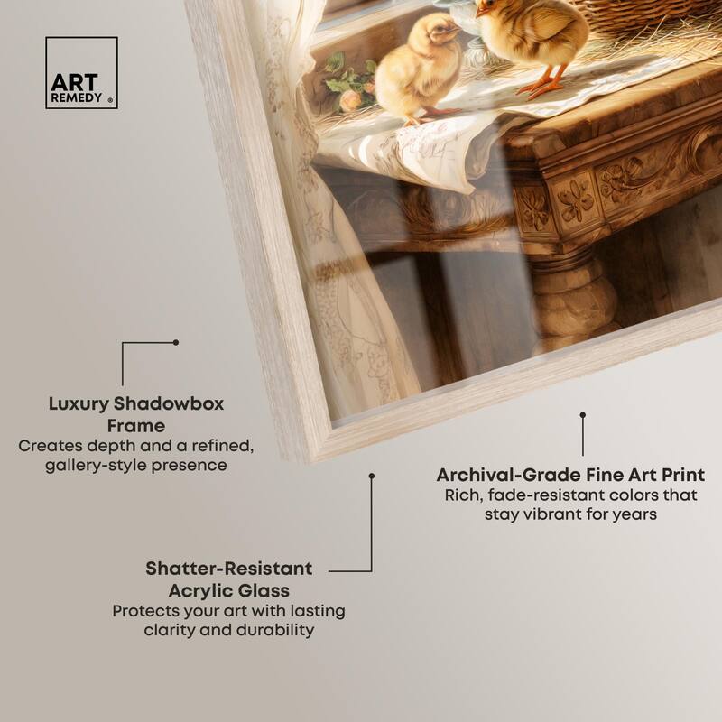 Easter Morn Shadowbox by Art Remedy