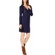 preview thumbnail 5 of 10, Michael Kors Womens Ribbed Lace Up Sweater Dress