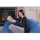 preview thumbnail 80 of 108, Bean Bag Chair 5-foot Memory Foam Removable Cover Bean Bags