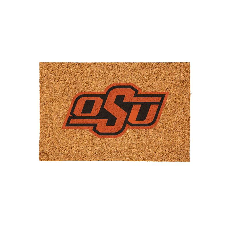 Oklahoma State University Full Color Indoor/Outdoor Coir Mat