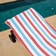 preview thumbnail 23 of 32, Arkwright Cabo Cabana 4-Piece Oversized Striped Beach Towel Set - 30x70