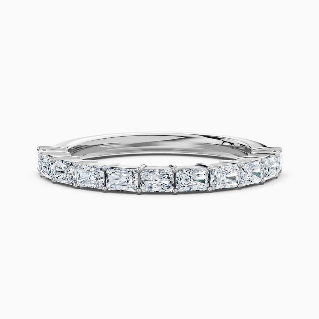 Auriya 14k Gold Radiant East-West Lab Grown Diamond Half Eternity Band 1.10 - 3.75 ct. tw. (F-G, VS)
