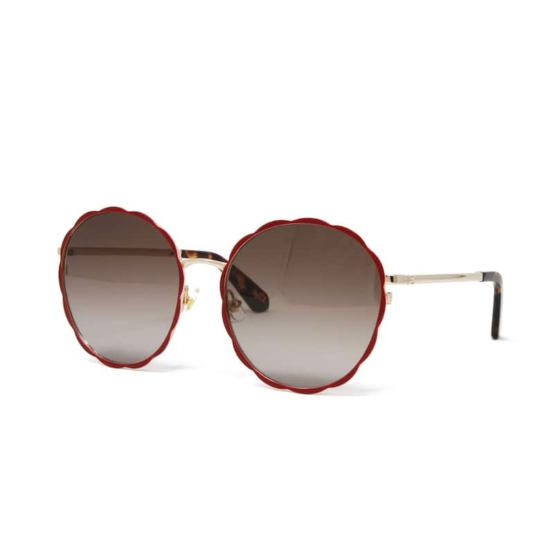 Kate Spade Women's Cannes 57mm Red Sunglasses CANNES-G-S-C9A-57