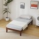 preview thumbnail 19 of 26, Basic Bed Frame Twin Wooden Bed
