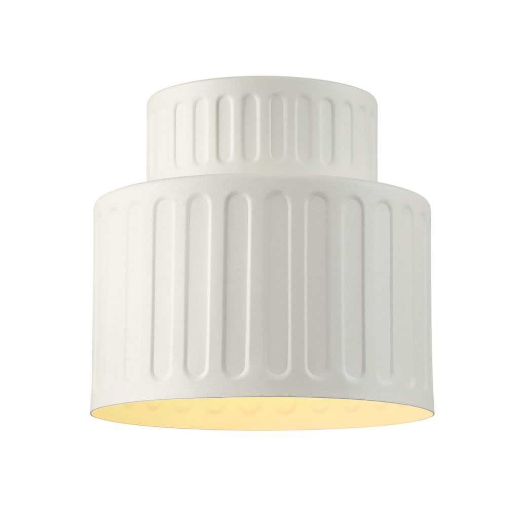 Globe Electric 91009617 Nora 8" Wide Flush Mount Drum Ceiling Fixture