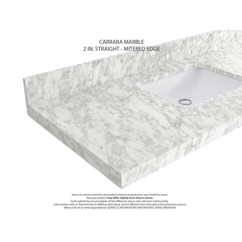 Willow Collections 30 in. W x 22 in. D Elizabeth Solid Teak Wodd Single Sink Bathroom Vanity with Countertop