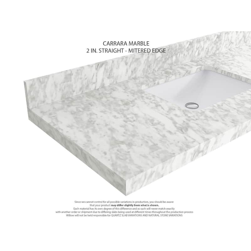 Willow Collections 72 in. W x 22 in. D Santa Monica Teak Double Sink Bathroom Vanity with Countertop