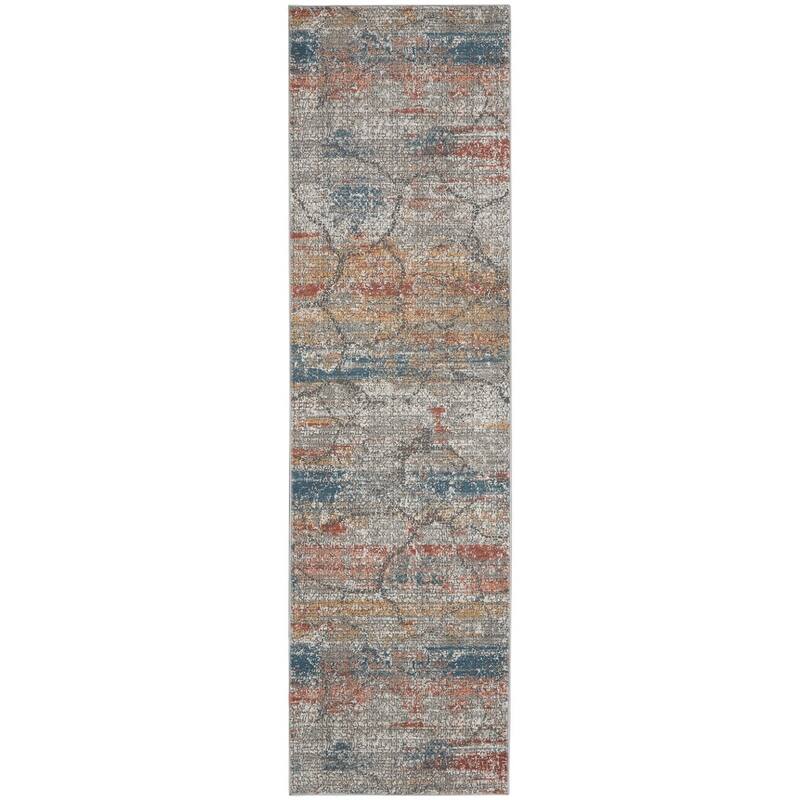 Nourison Rustic Textures Contemporary Abstract Area Rug