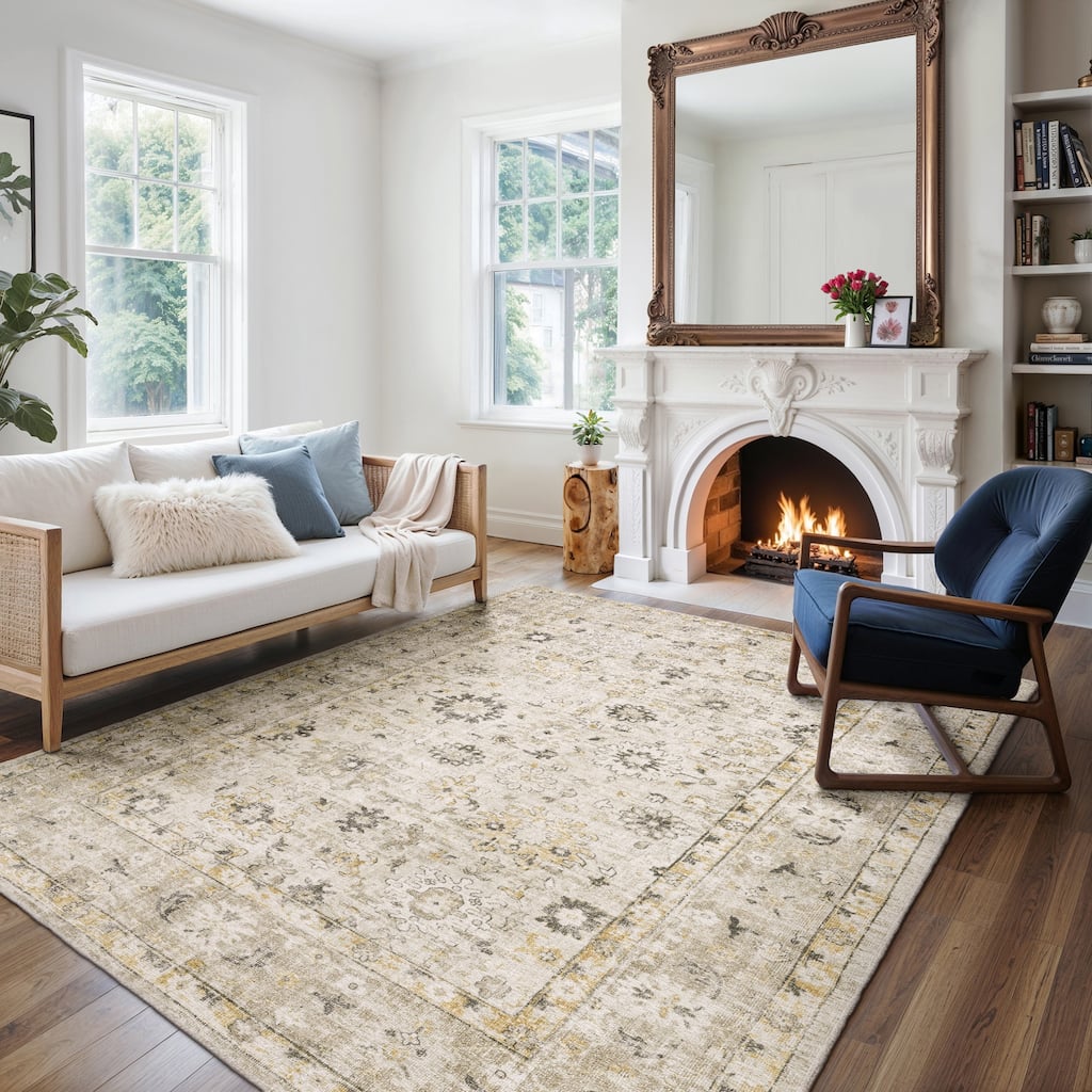 Style Haven Willett Oriental Area Rug.
