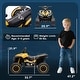 preview thumbnail 14 of 16, Aosom 12V Kids ATV Quad Car with Forward & Backward Function, Four Wheeler for Kids with Wear-Resistant Wheels, Music