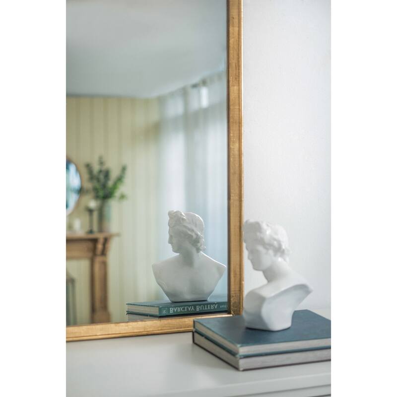 19"x56" Wood Floor Mirror, Full Body Mirror