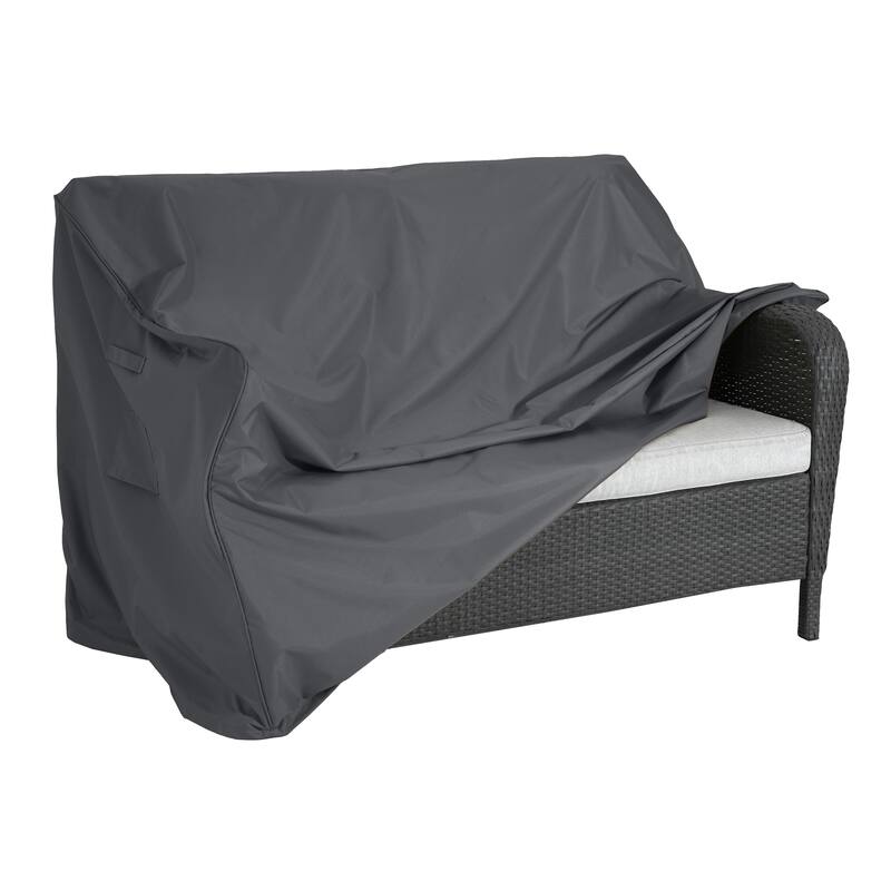 Roomfitters Shield Outdoor Loveseat Sofa Cover, Heavy Duty Waterproof, UV Resistant