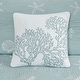 preview thumbnail 9 of 12, Harbor House Seaside 4 Piece Cotton Reversible Embroidered Quilt Set with Throw Pillow
