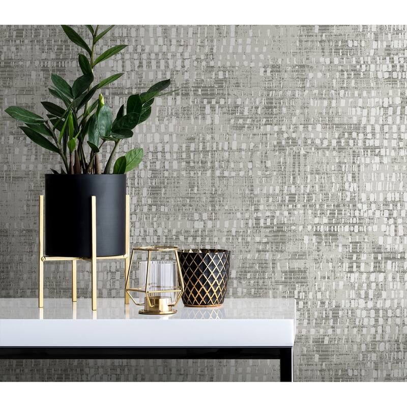 Seabrook Designs Nimbus Faux Non-Woven Unpasted Wallpaper