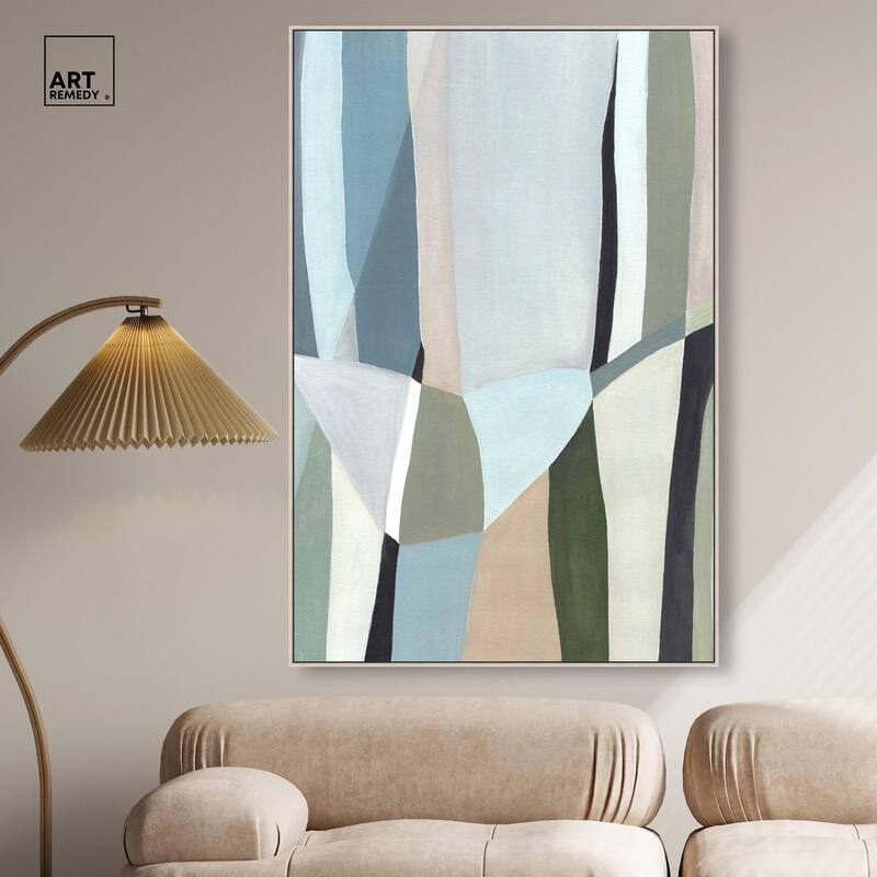 Abstract Fragments II Canvas by Art Remedy