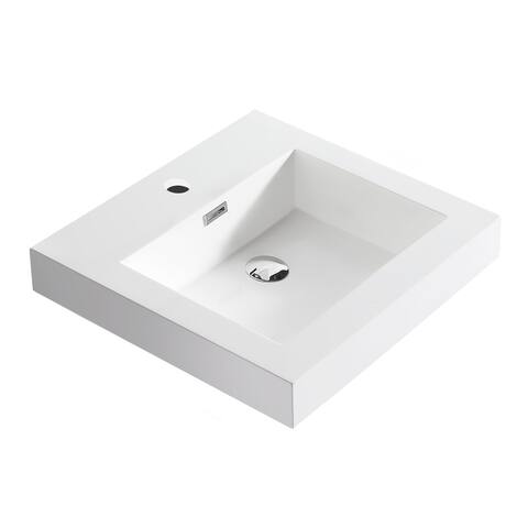 Dowell 18" FTB Resin Bathroom Vanity Basin