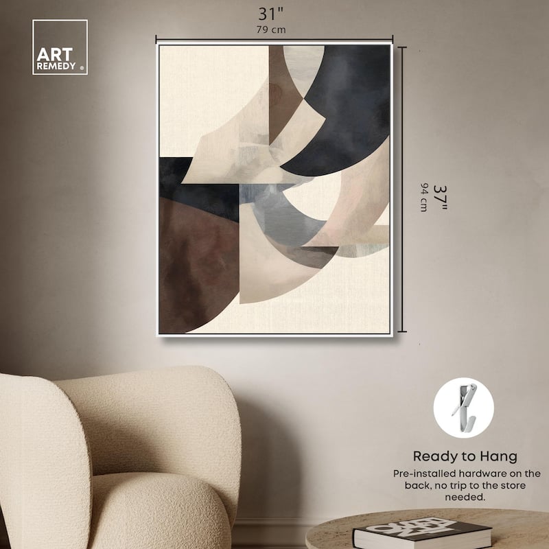 Planar Curves Canvas by Art Remedy
