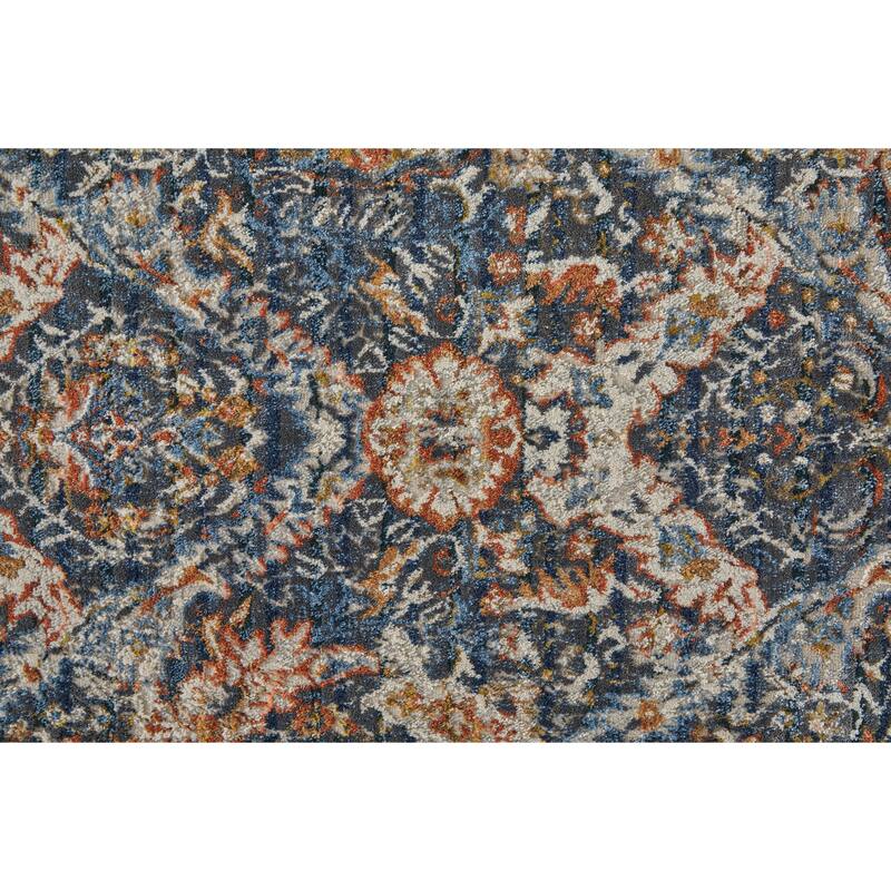 Grand Bazaar Frencess Machine Made Floral & Botanical Transitional Area Rug