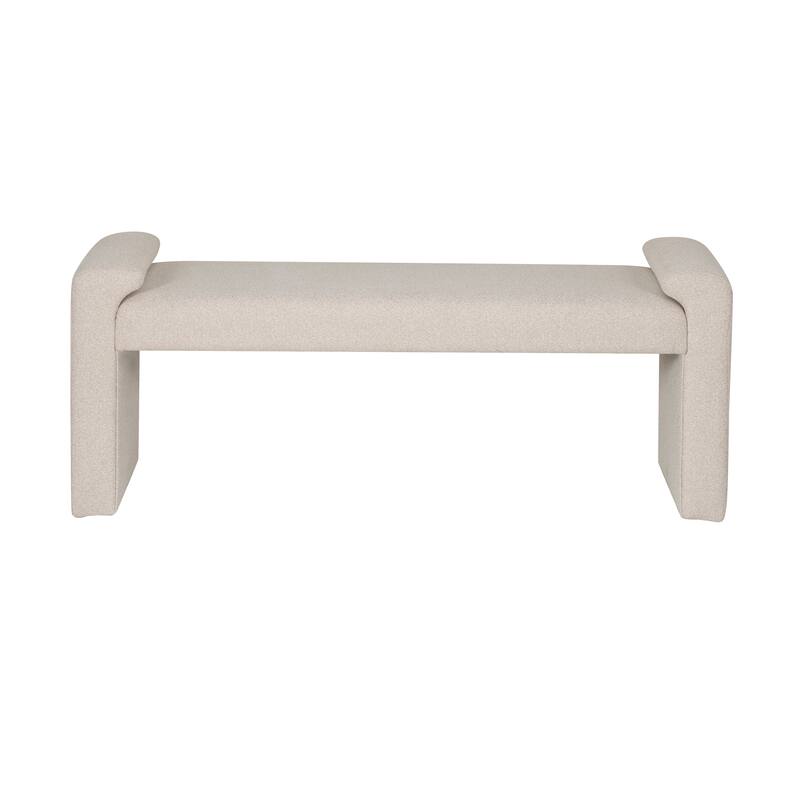 Linn Upholstered 50 Inch Bench