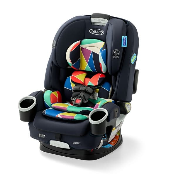 slide 2 of 8, Graco 4Ever DLX 4-in-1 Car Seat, Geo Pop