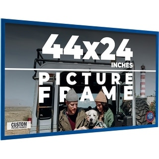 44x24 Frame Gold Solid Wood Picture Frame Width 3 Inches | Interior ...