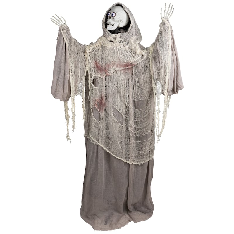 Lighted and Animated Master of Death Halloween Decoration - 65"
