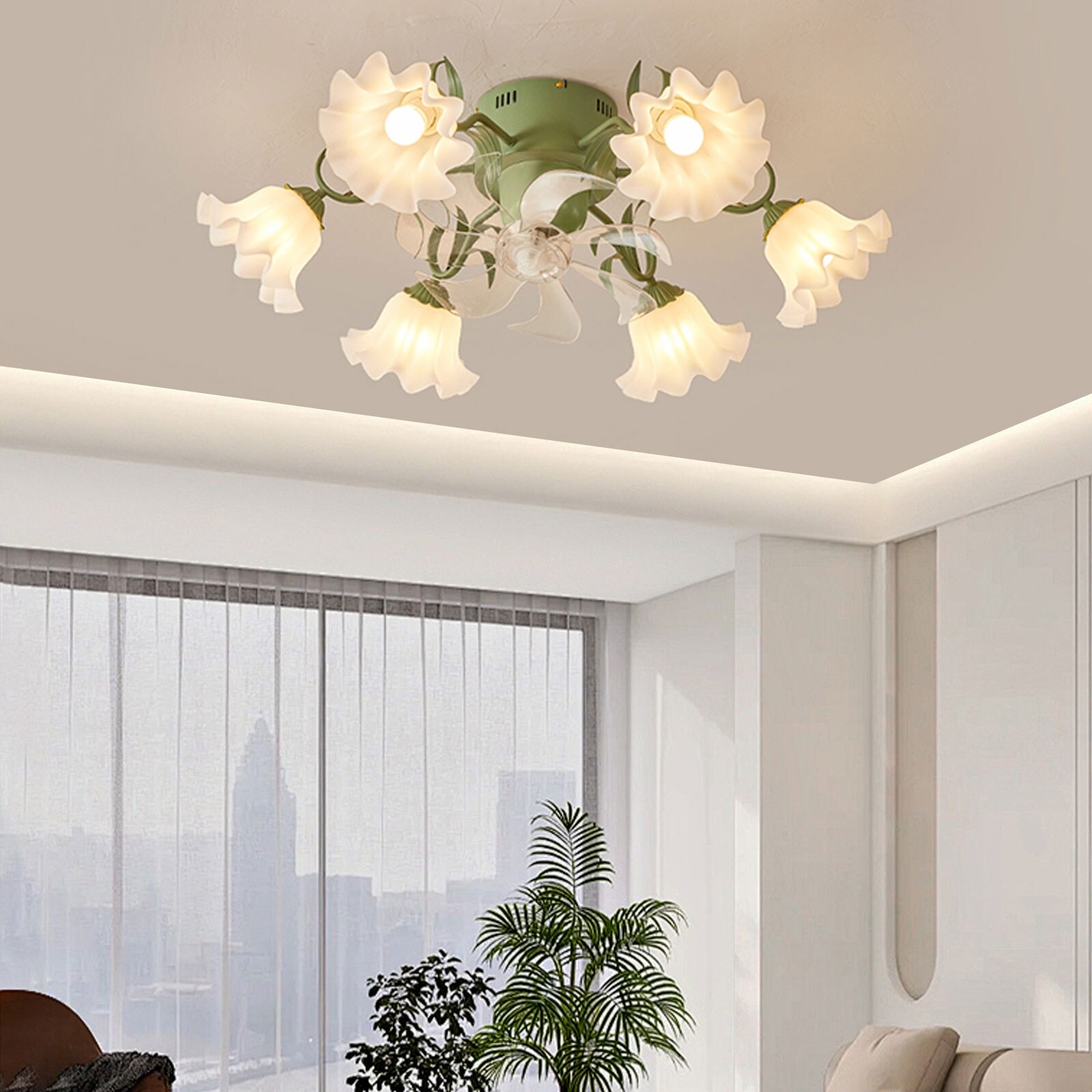 ♡fleur♡ Fiore Flushmount