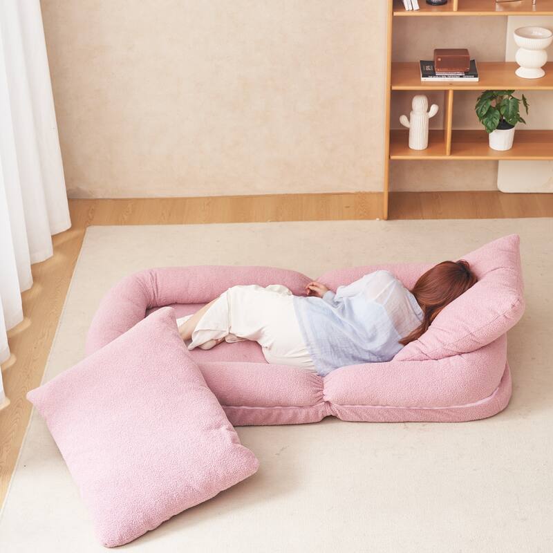Multifunctional Sofa Bed with 18 Adjustable Positions for Comfort