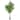6ft Real Touch Artificial Fiddle Leaf Fig Tree in Black Pot - 72" H x 28" W x 28" DP