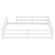 preview thumbnail 21 of 70, Full Size Montessori Floor Bed with Safety Fence, Solid Pine Wood Frame, Kids Low-Profile Bed for Boys and Girls, Easy Assembly