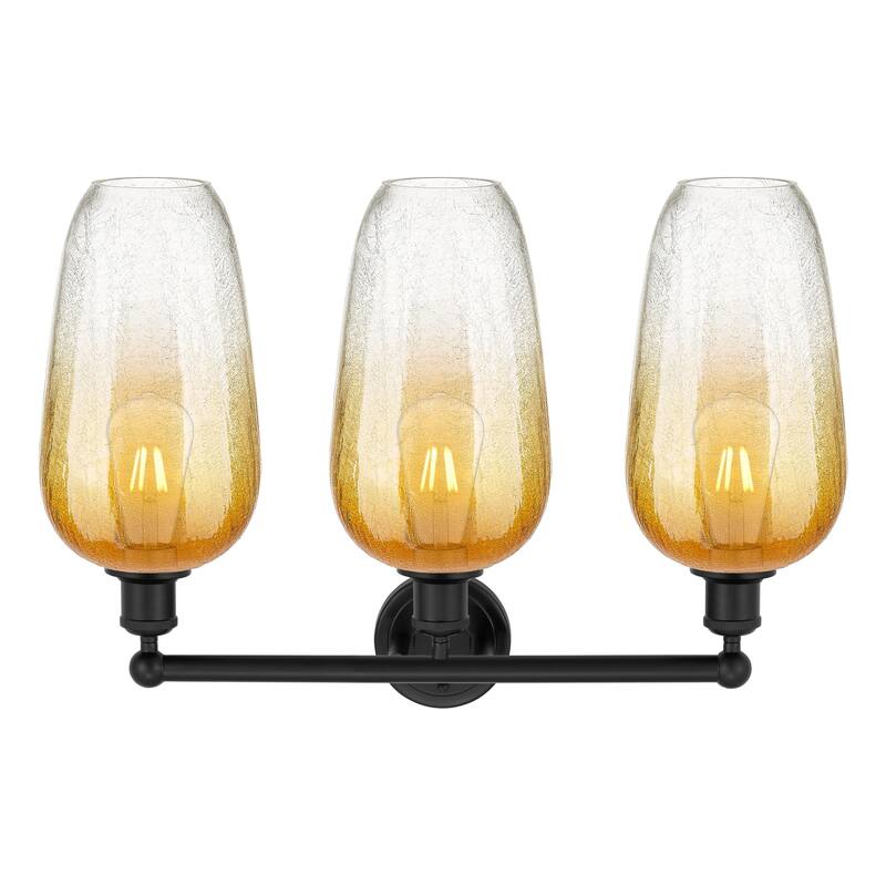 Innovations Lighting Endless Possibilities Edison - Brookhaven Flute - 3 Light 25" Bath Vanity Light