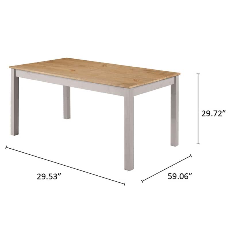 Wood Dining Table Corona Collection Furniture Dash