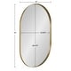 preview thumbnail 53 of 51, Kate and Laurel Rollo Capsule Framed Wall Mirror