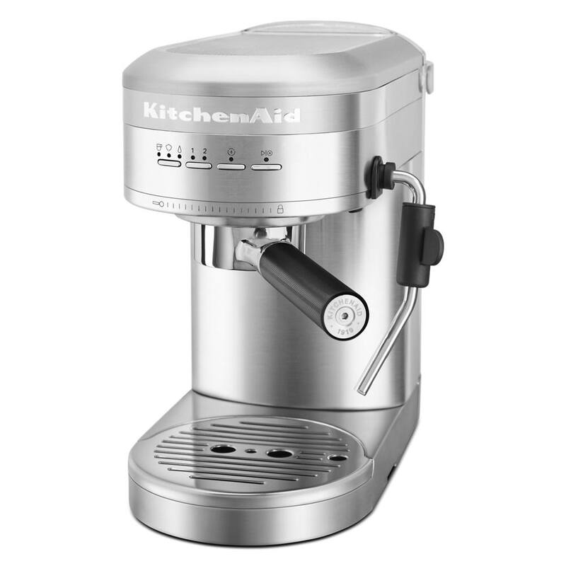 KitchenAid Metal Semi-Automatic Espresso Machine, KES6503 - Brushed Stainless Steel