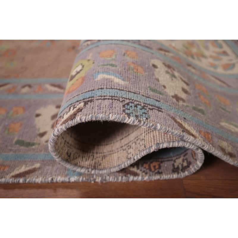Tabriz Persian Vintage Area Rug Hand-Knotted Wool Carpet - 6'10"x 9'1"