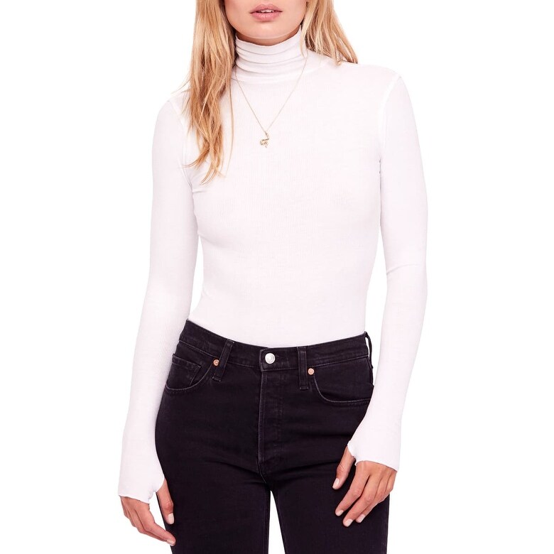 free people turtleneck bodysuit