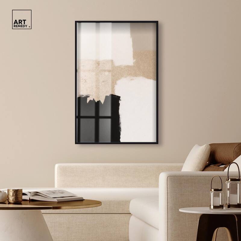 Earth and Ink I Shadowbox by Art Remedy