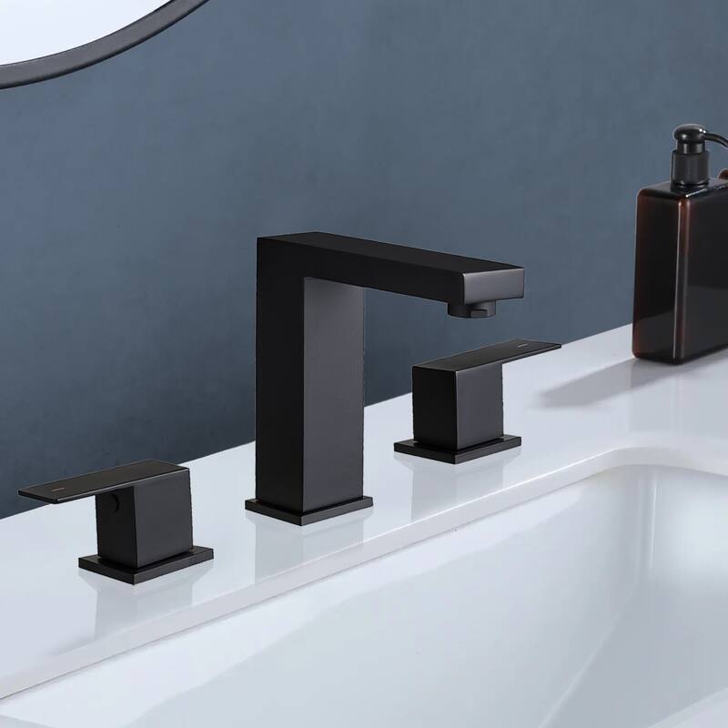 Topcraft Stainless Steel Two Handle Bathroom Sink Faucet