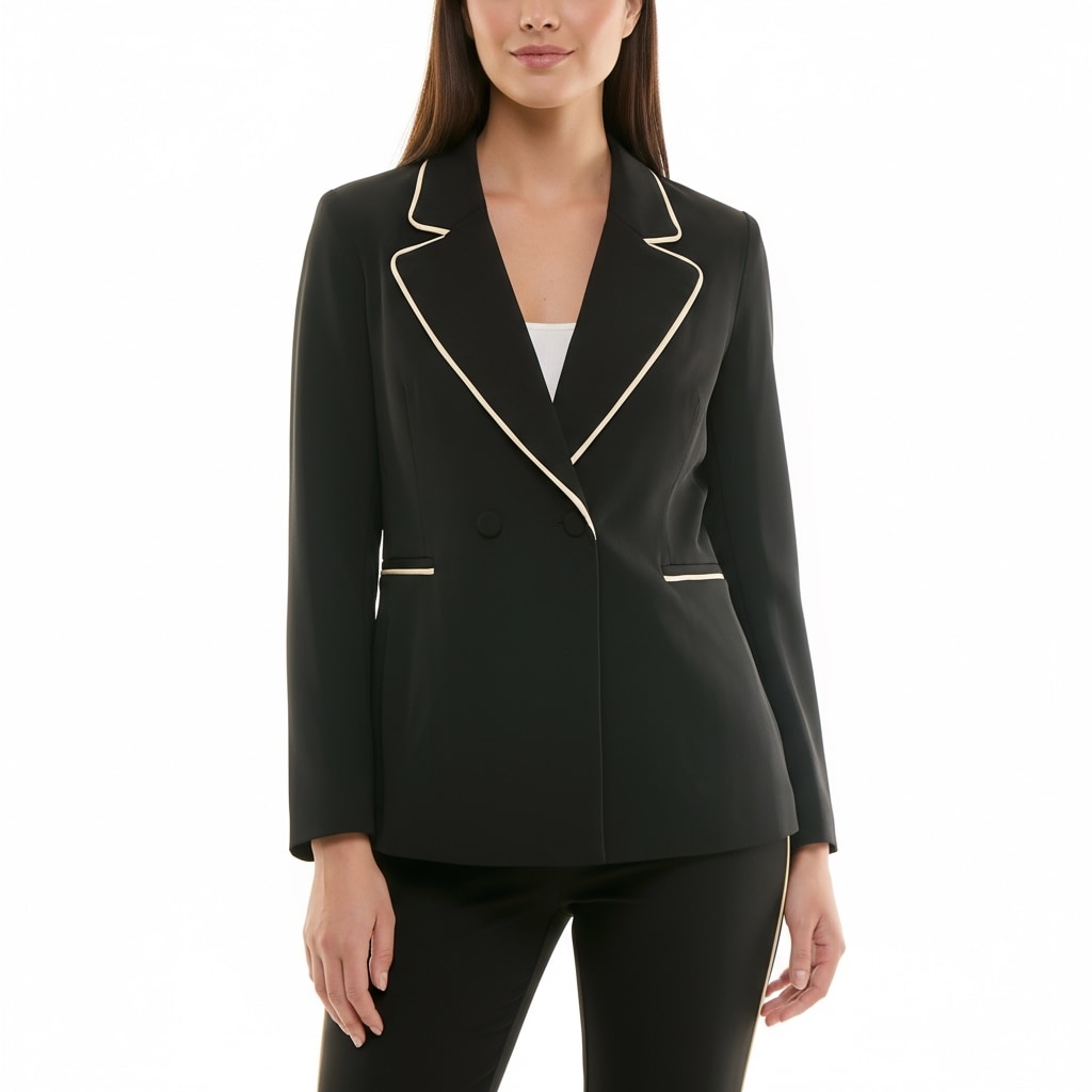 Nicole Miller Crepe Blazer