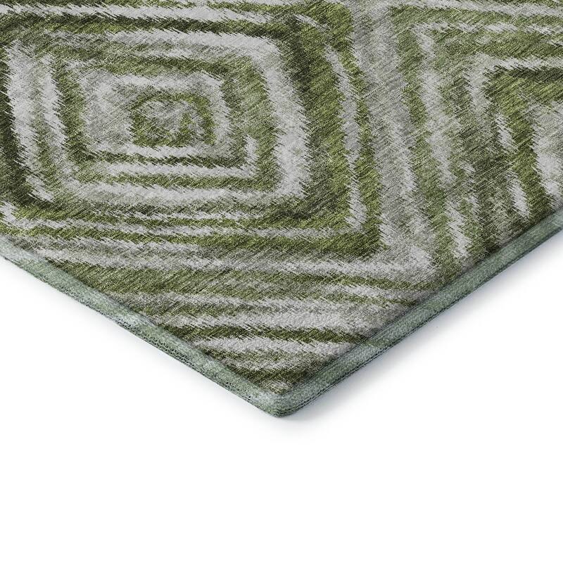 Premium Washable Super Soft Modern Diamond Mayfield Rug