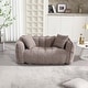 preview thumbnail 22 of 43, Roomfitters Soft Beanbag Chair with High Resilience Foam Core – Comfortable Square Recliner Sofa for Gaming, Watching TV
