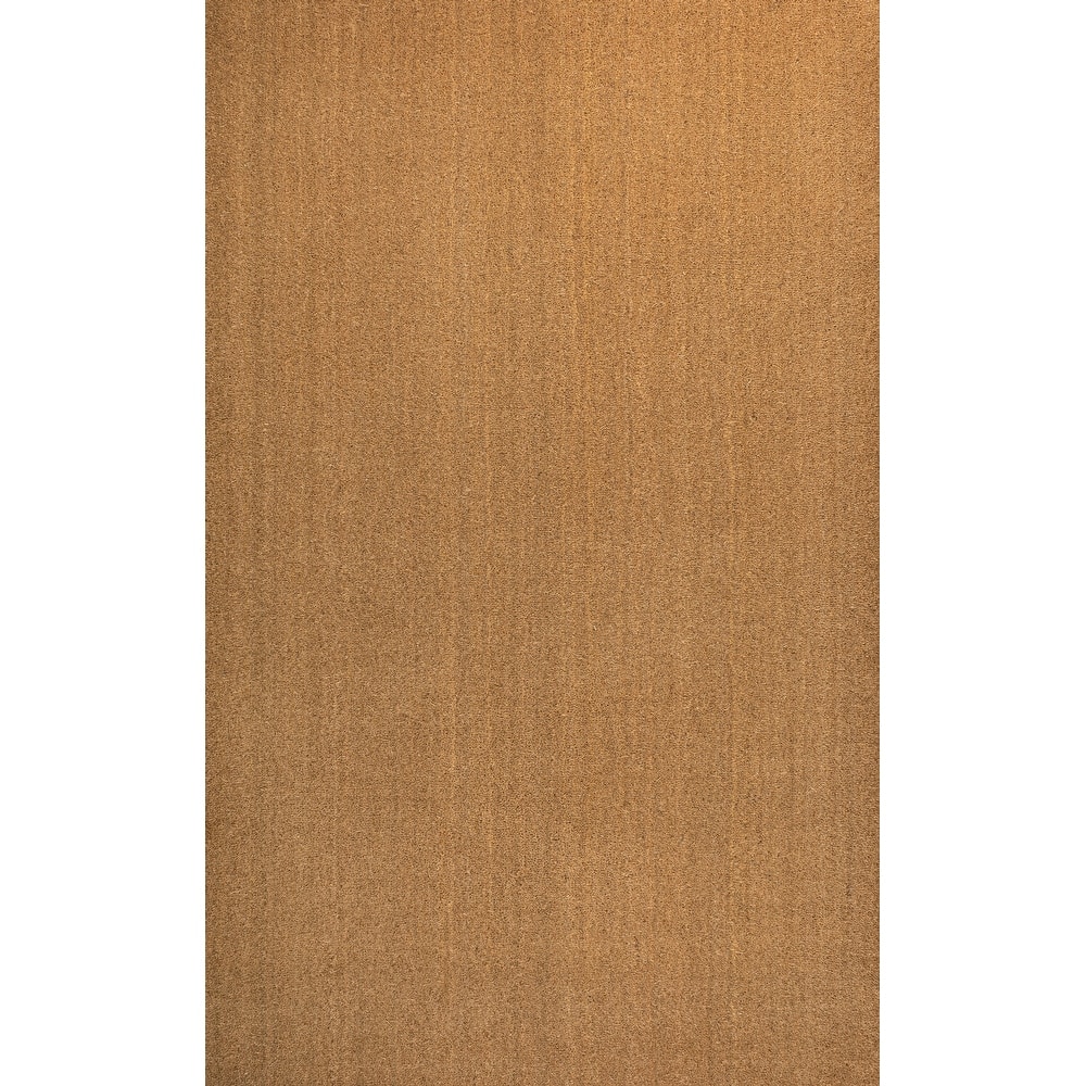 JONATHAN Y Freya Classic Casual Commerical Natural Coir Light Brown Doormat