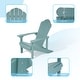 preview thumbnail 61 of 60, BONOSUKI Patio Adirondack Chairs Weather-resistant(Set of 2)
